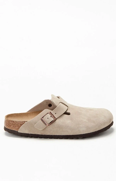 Women's Boston Soft Footbed Clog Taupe