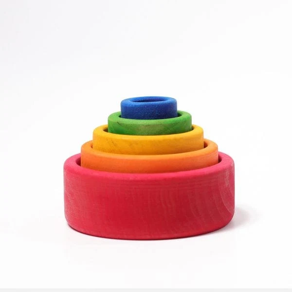 Grimm’s Stacking Bowls RedDefault Title