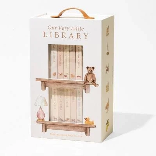 Our Very Little Library Board Book Set: A Foundational Language Vocabulary Board Book Set for Babies