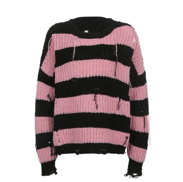 Distress Emo Sweater