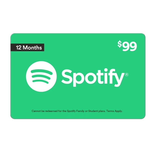 Spotify $99 12 Month eGift Card [Email Delivery] - Walmart.com