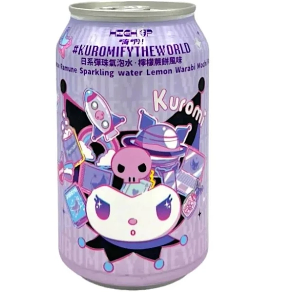 High Up Kuromi Ramune Sparkling Water Grape FLAVOR100