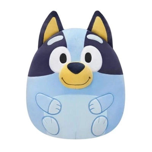Squishmallows 12" Bluey Stuffed Animal: Polyester Dog Character Plush Toy