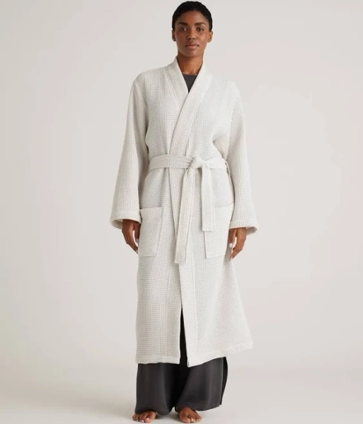 Quince Organic Turkish Waffle Robe