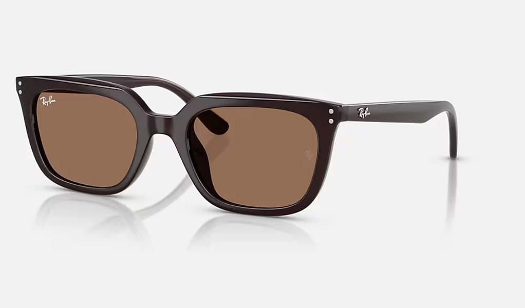 Ray-Ban Rb4439d Sunglasses Opal Brown Frame Brown Lenses 54-21