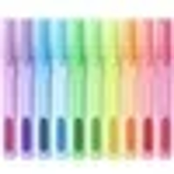 Four Candies Cute Pastel Highlighters, 10 PCS Highlighters Assorted Colors, Soft Chisel Tip, Clear Ink View, Aesthetic Highlighters Set for Organizing and Coloring