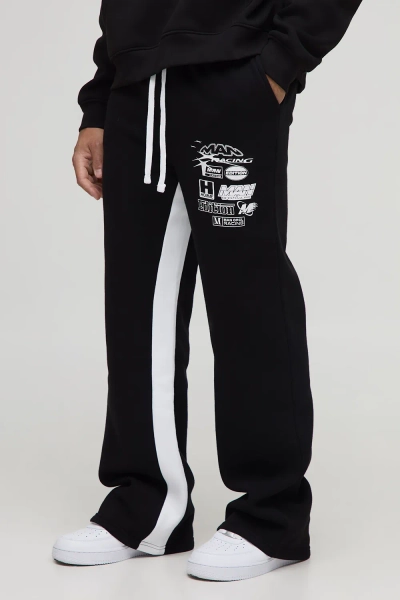 Relaxed Moto Flare Jogger