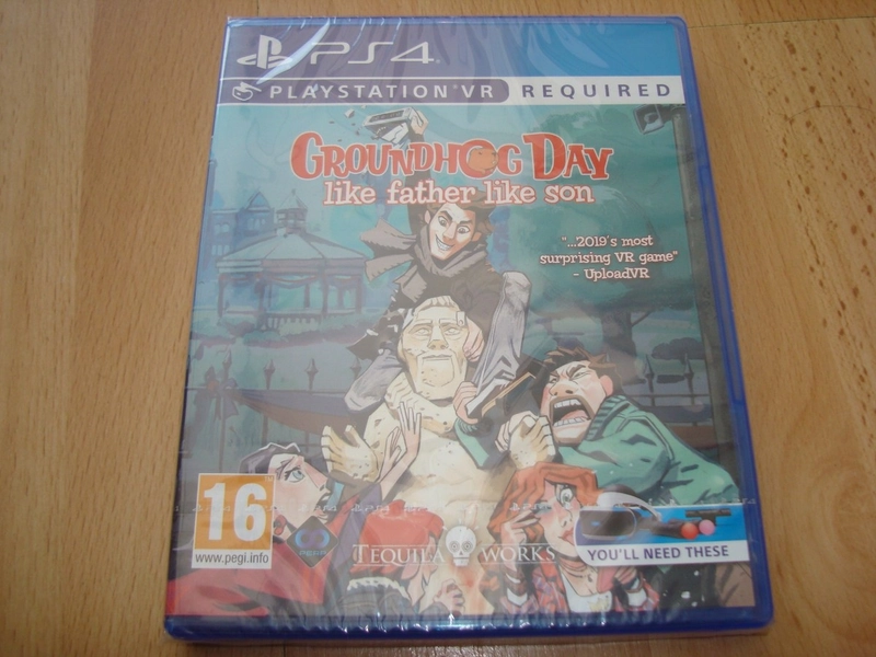 GROUNDHOG DAY LIKE FATHER LIKE SON * NEW &amp; SEALED ** Sony Playstation 4 PS4 Game