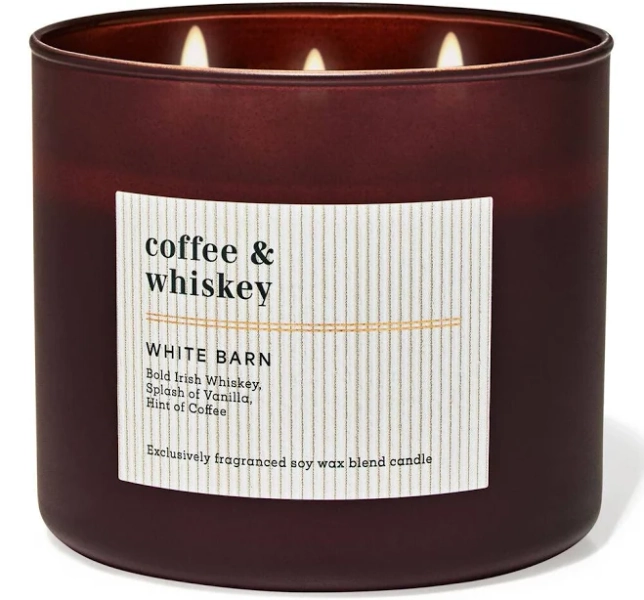 White Barn Coffee & Whiskey Candle Set
