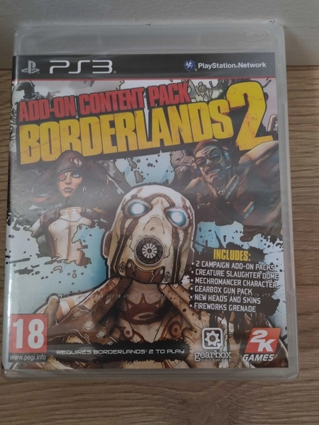 Borderlands 2 Add On Content Pack PS3 New Sealed Pal