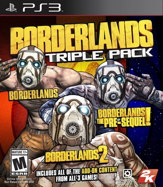 Borderlands Triple Pack (Sony Playstation 3) (US IMPORT)