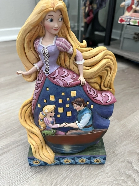Jim Shore Disney Tangled Rapunzel “Enlightened Love” Figurine (No Box)