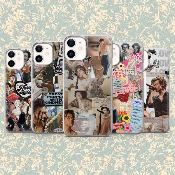 Harry Styles Phone Case Sugar Aesthetic Cover for iPhone 17, 16, 15, 14, 13, Samsung S25, S24Fe, S23, S22, A16, A56, A55, Pixel 10Pro, 9