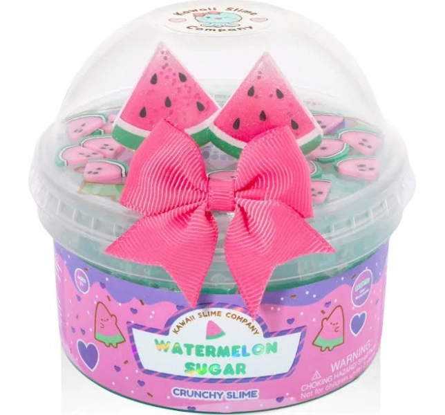 Kawaii Slime Watermelon Sugar Fishbowl Bingsu Slime