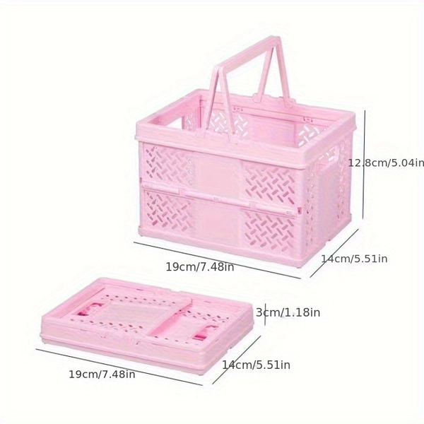 Large Pink bendable storage