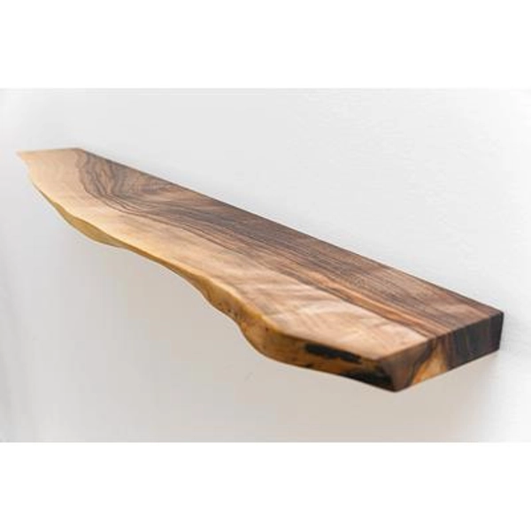 Walnut Floating Shelves