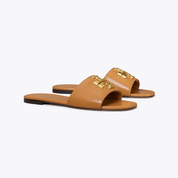 Eleanor Slide in brown, size 9