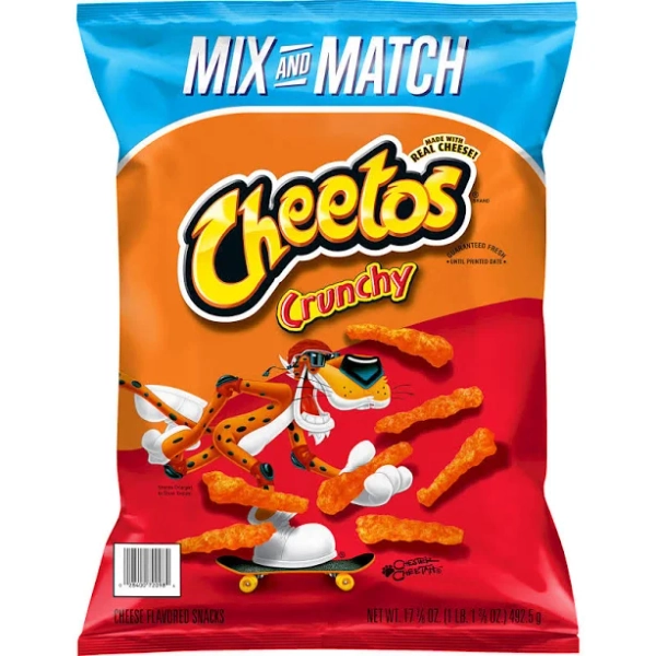 Cheetos Crunchy Cheese Flavored Snacks