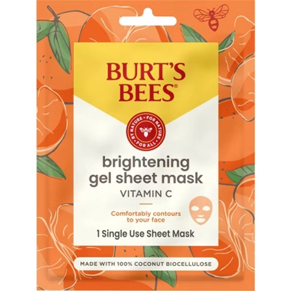 Burt's Bees Brightening Biocellulose Gel Mask - 1ct