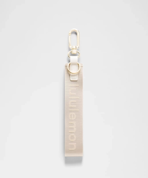 Never Lost Keychain - Light Ivory/Wacky Khaki/Gold - ONE SIZE