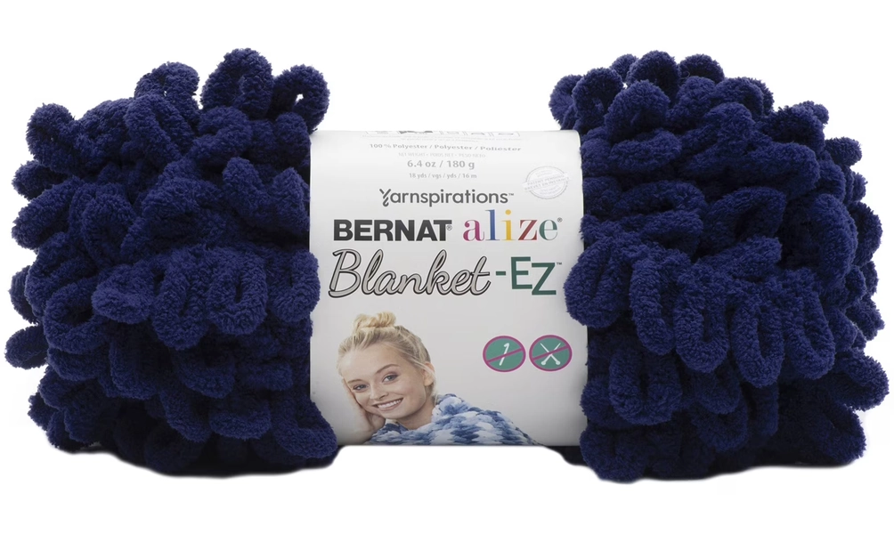 Bernat Alize Blanket-EZ Yarn-Twilight Blue