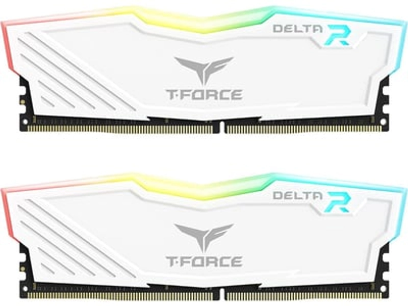Team T-Force Delta RGB 16GB (2 x 8GB) 288-Pin PC RAM DDR4 3200 (PC4 25600) Desktop Memory Model TF4D416G3200HC16FDC01