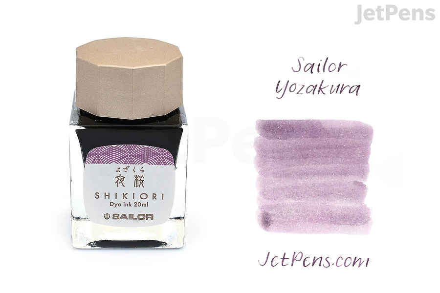 Sailor Shikiori Yozakura Ink (Evening Cherry Blossom) - Tsukuyo-no-Minamo - 20 ml Bottle