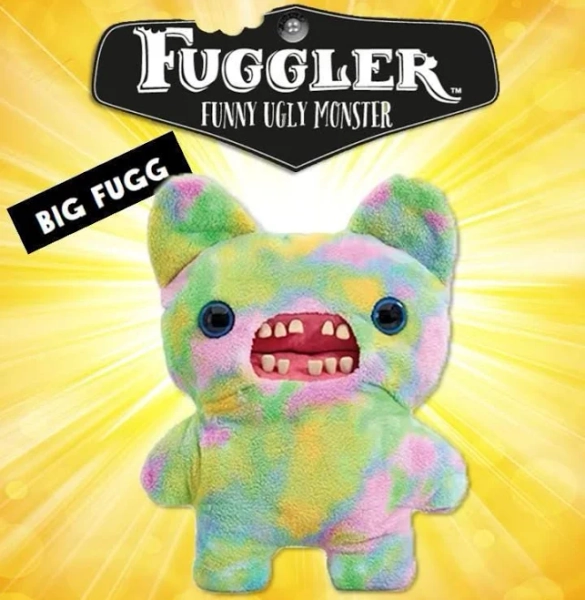 Fuggler Bigg Fugg Screech Soft Toy - 45cm Brand New!