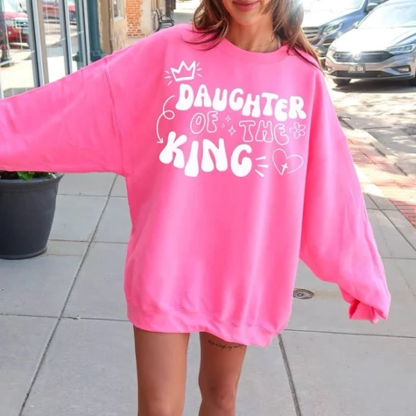 Daughter of The King Crewneck Sweatshirt