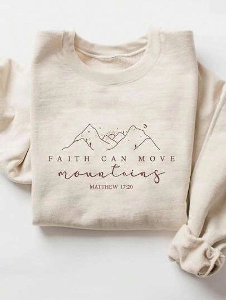 INAWLY Women's Crew Neck Long Sleeve Letter Print Casual Top, Daily Wear Graduation,Back To School Outfits,Graduation,Teacher Outfits For Women,Back To School Pullover Fall Outfit