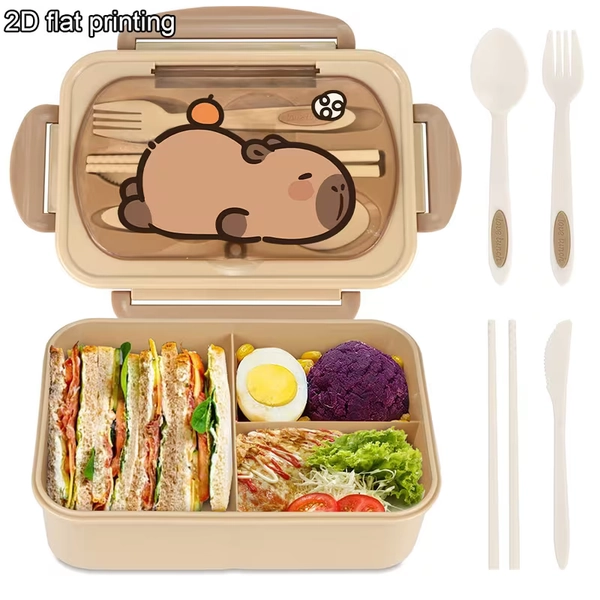 fiambrera bento multicompartimento adorable diseño   - Temu