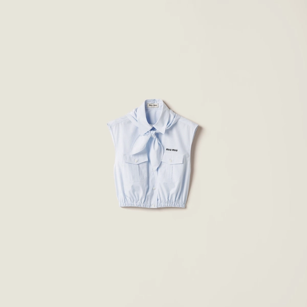 Poplin top