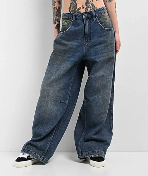 Empyre Women's Extent Wide Leg Jeans