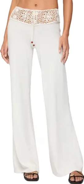 Kirsty Crochet Waist Pants