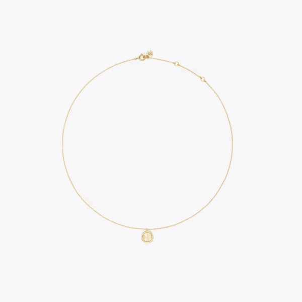 Icon Pendant Necklace in yellow, size OS