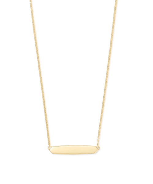 Mattie Bar Delicate Pendant