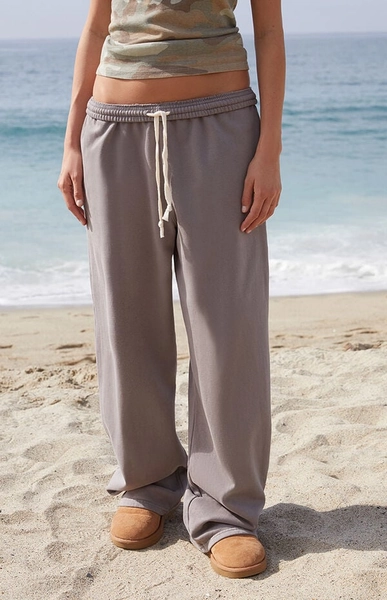 Light Gray Rosa Baggy Sweatpants