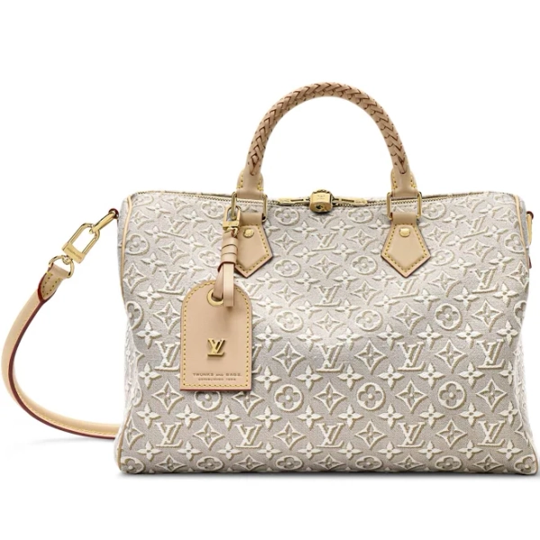 LOUIS VUITTON Speedy Soft 30 Monogram Emblème Peuplier Other Monogram Canvas