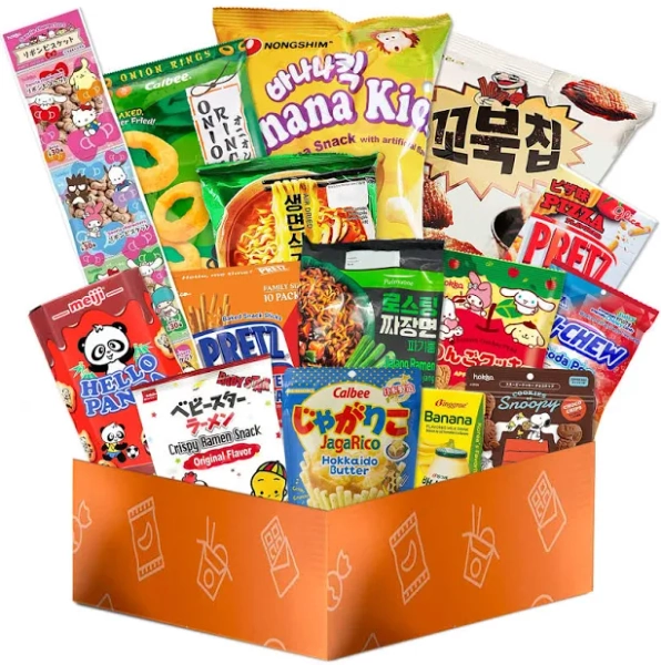 K-MUnchies Asian Snacks Box