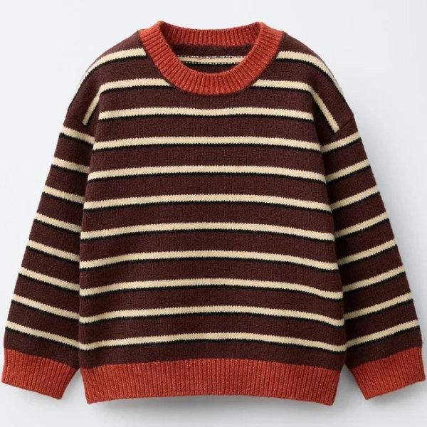 Zara Kids Striped Knit Sweater
