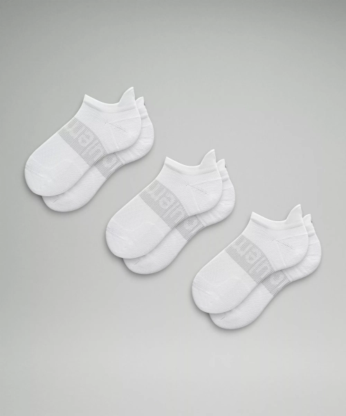 Women's Power Stride Tab Socks *3 Pack - White - S
