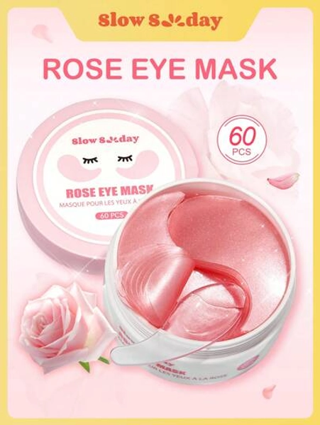 SlowSunday Rose Eye Mask
