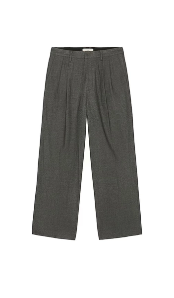 WEITE STOFFHOSE PLEATED
