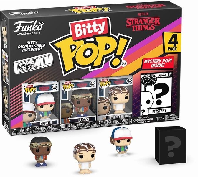 Funko Bitty POP!: Stranger Things SZN1 - Dustin 4-Pack