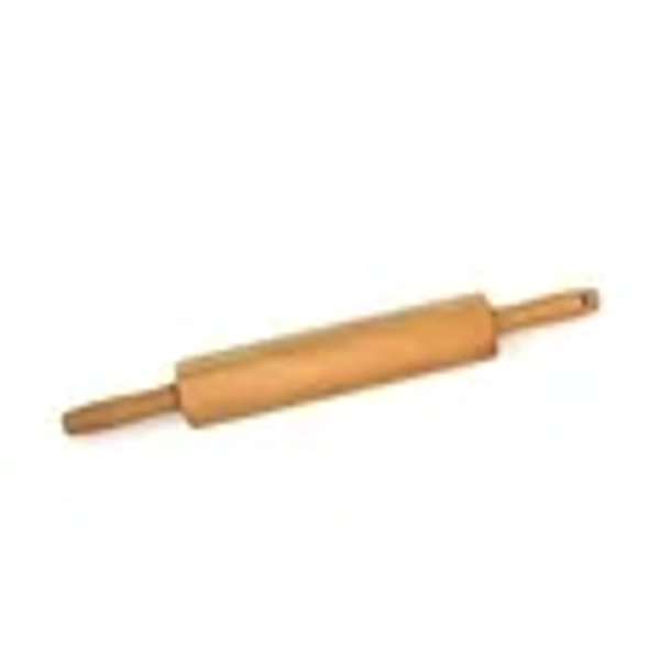 Starfrit Wooden Rolling Pin, Durable Wood Construction, Ideal for Pies, Cookies, Pastries, 10 x 2.5 in, Smooth Rolling, Easy to Clean, Hand Wash Recommended, Perfect for pies, cookies, and more, the Starfrit Wooden Rolling Pin is a must-have for every home baker. Made of durable wood with a smooth finish, it’s easy to use and clean—just wipe with a damp cloth. Size: 10" x 2.5".