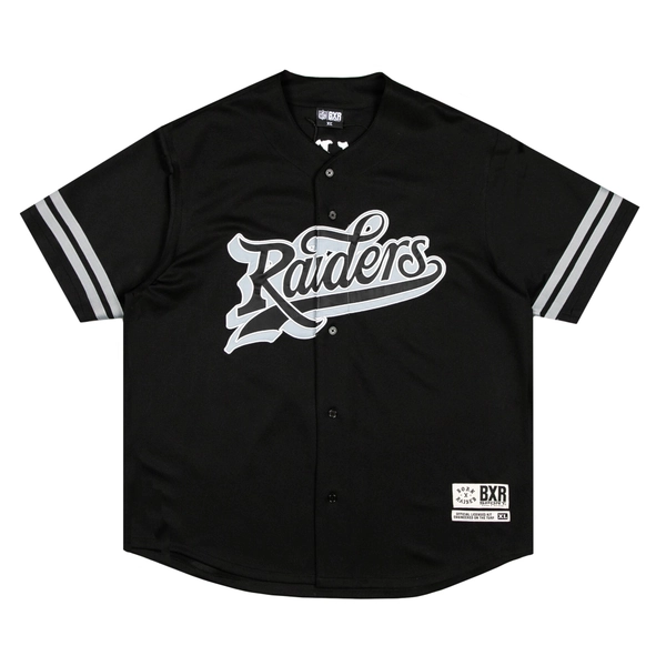 Unisex Las Vegas Raiders  Born x Raised Black Baseball Fashion Jersey