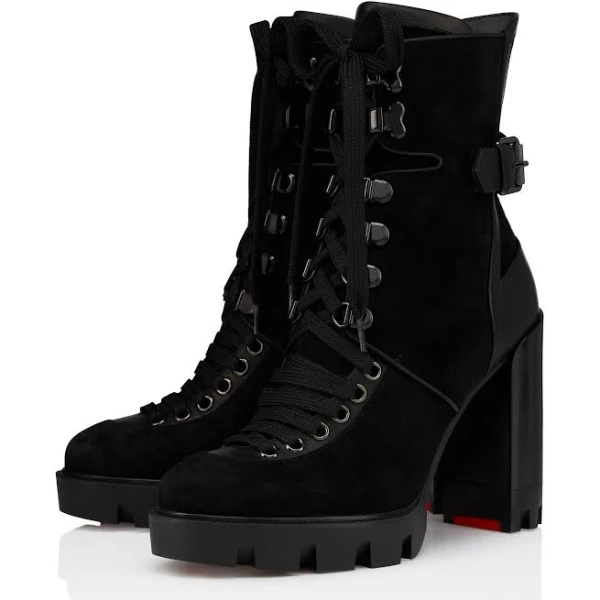 Christian Louboutin Women's Macademia Combat Boots