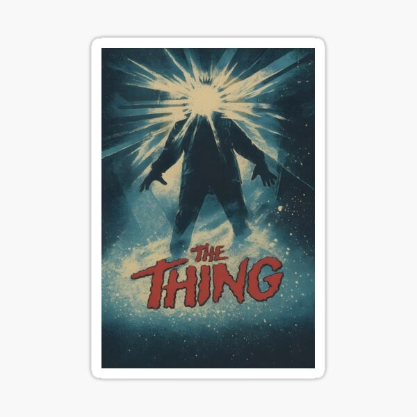 The Thing Movie Sticker