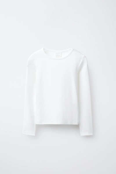 PLAIN T-SHIRT WITH COTTON AND MODAL