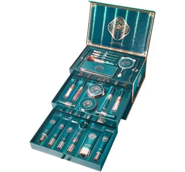23-piece high-end luxury makeup and skincare gift set, a complete set of skincare, makeup and beauty